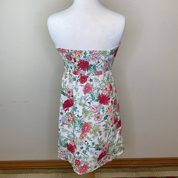 Old Navy Strapless Summer Floral Dress Size 6 - Picture 3 of 11